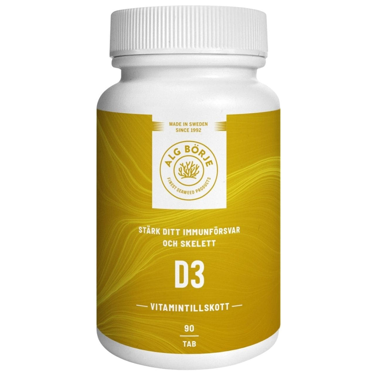 Alg-Börje Vitamin D3 2500 IU - 90 Tablets