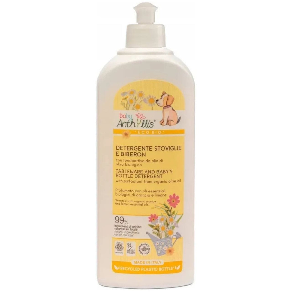 Anthyllis Baby Bottle, Nipple & Dish Washing Liquid - 500 ml