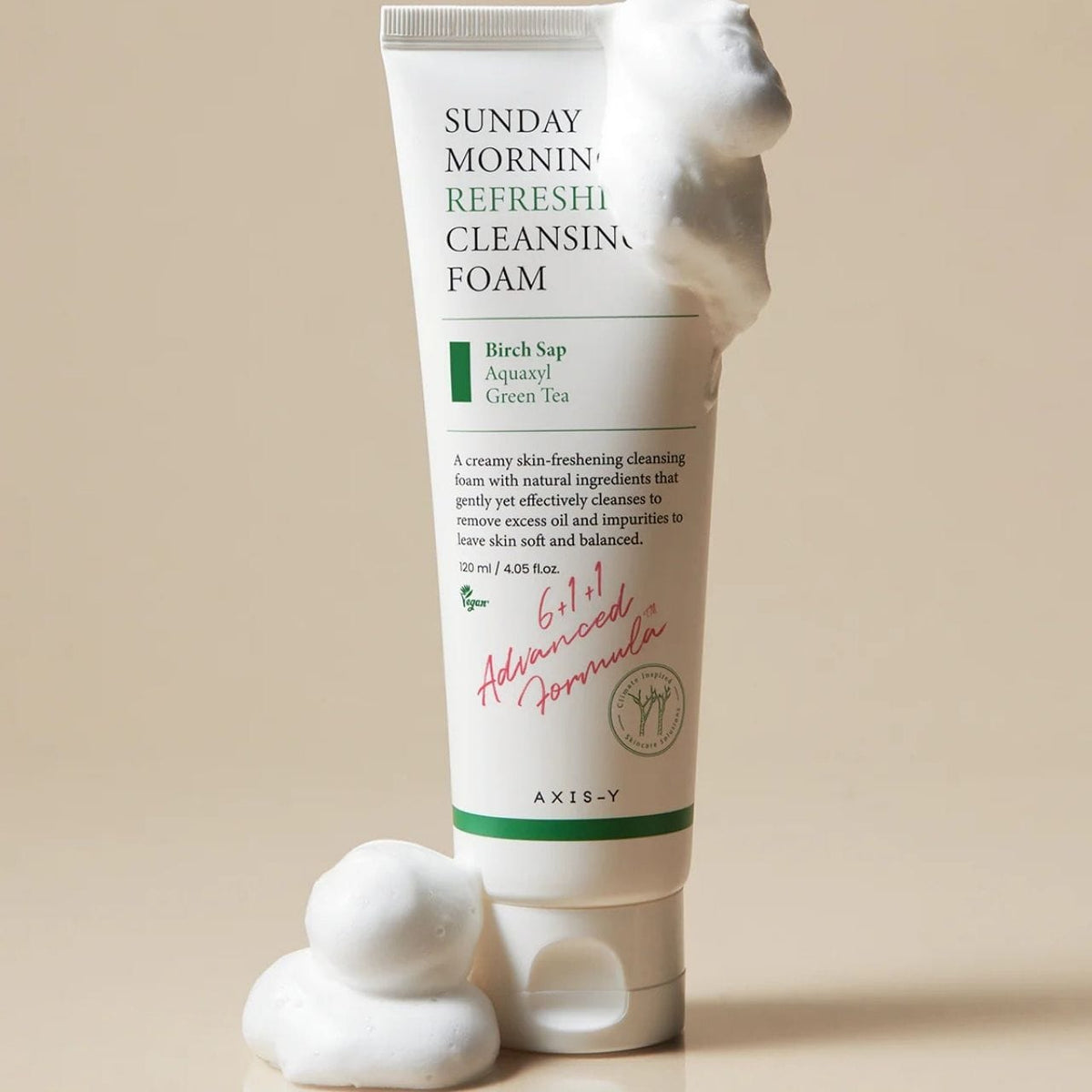 Axis-y Sunday Morning Refreshing Cleansing Face Foam - 120 ml