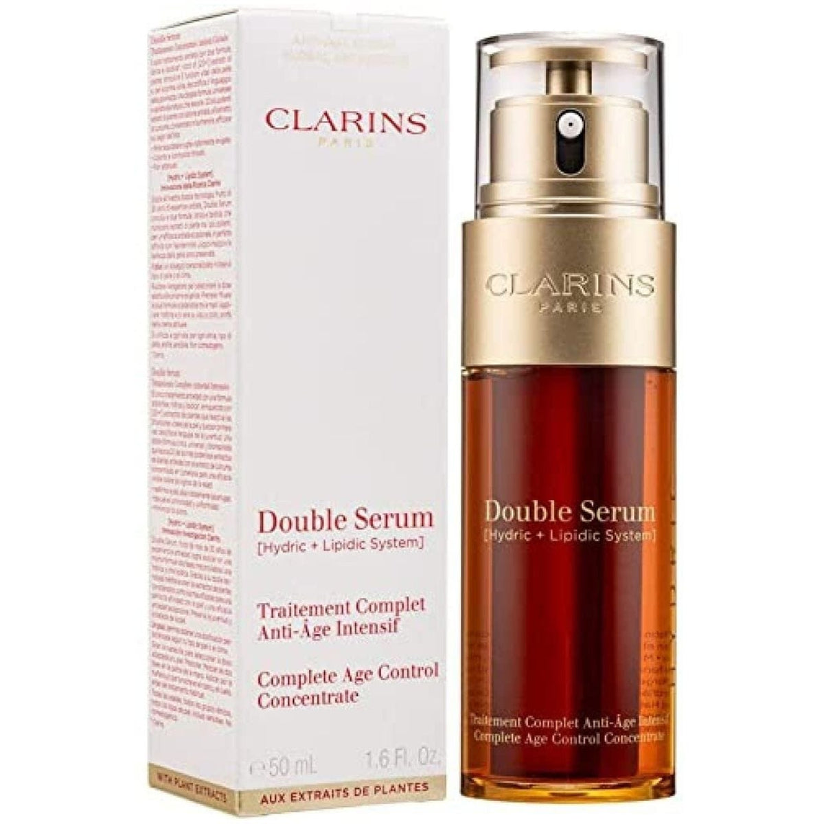 Clarins Double Serum Hydric + Lipidic System - 50 ml
