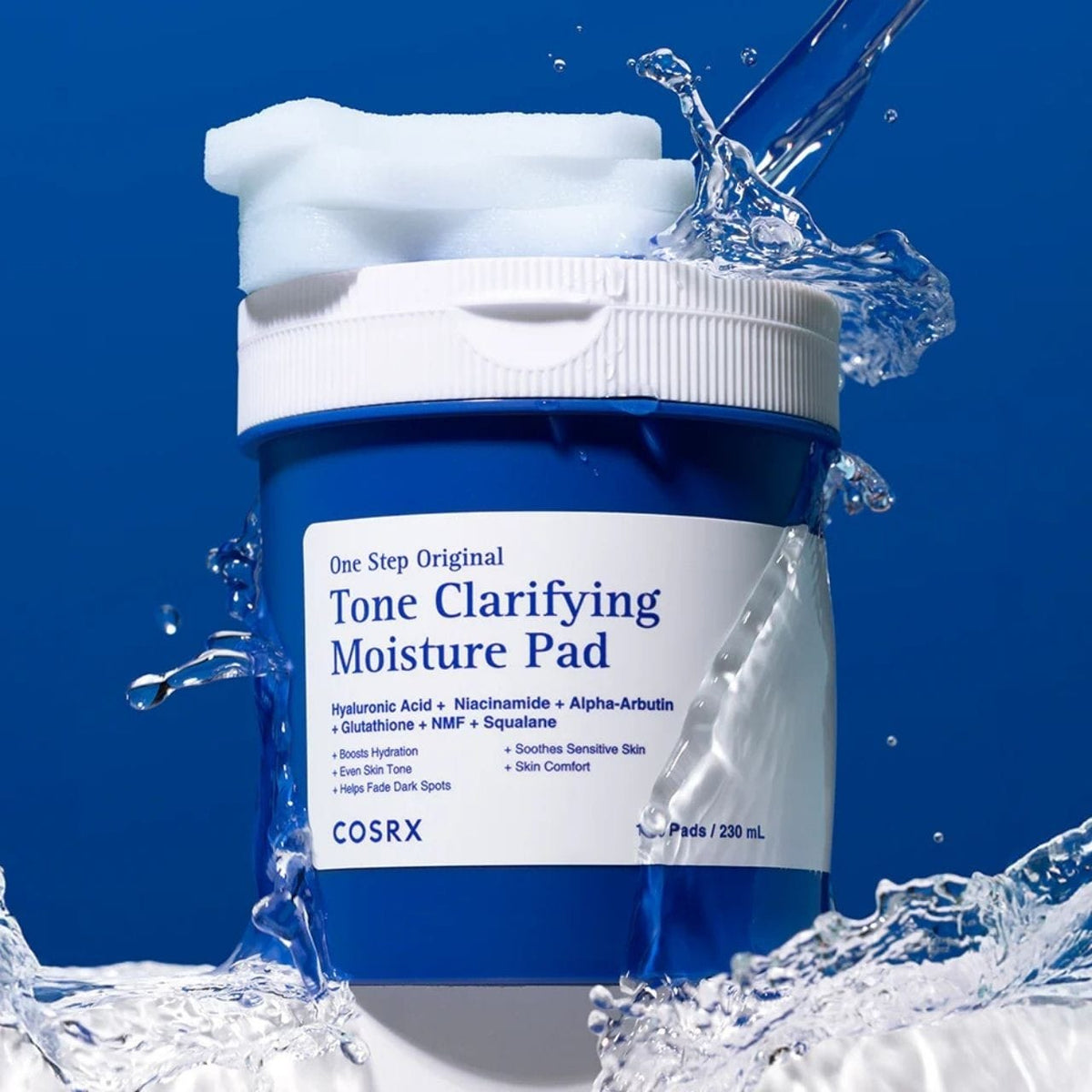 COSRX One Step Original Tone Clarifying Moisture Pad - 100 Pads