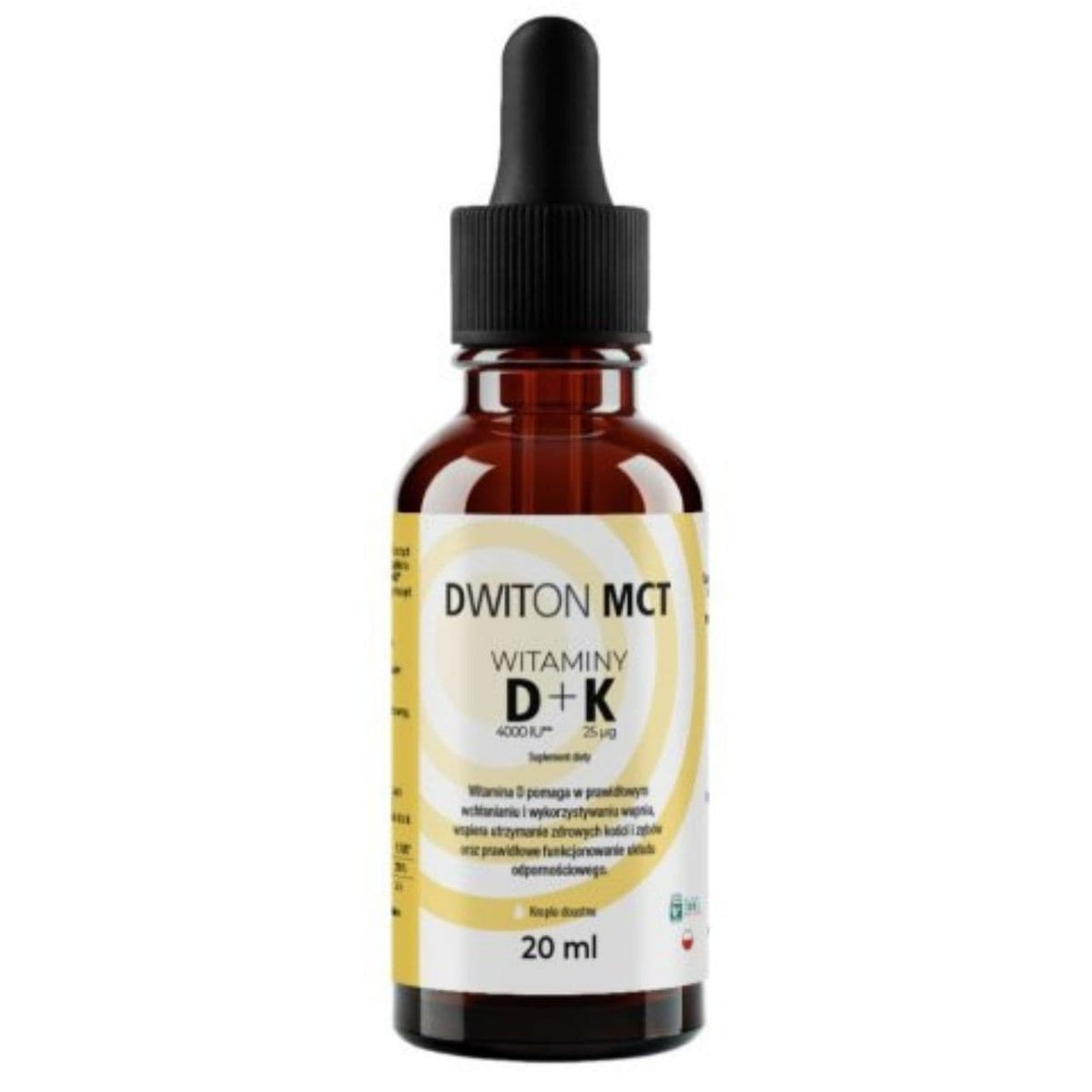 EkoToTu Dwiton MCT D3 4000 IU + K2 25 mcg – 20 ml