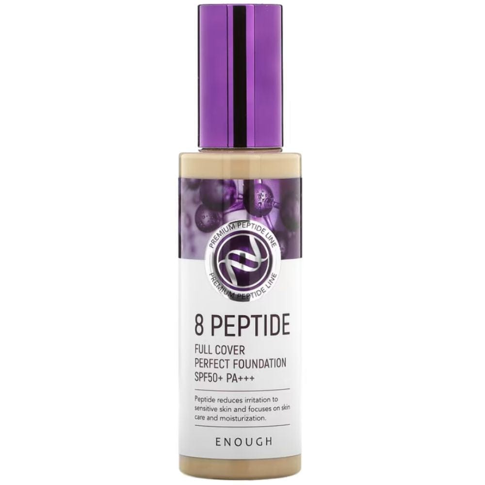 Enough 8 Peptide Full Cover Perfect Foundation SPF 50+ PA+++ Shade 13 - 100 ml
