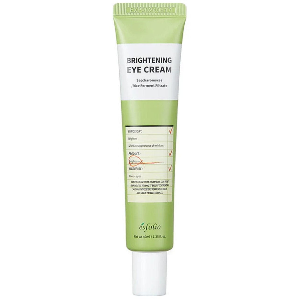 Esfolio Brightening Eye Cream - 40 ml