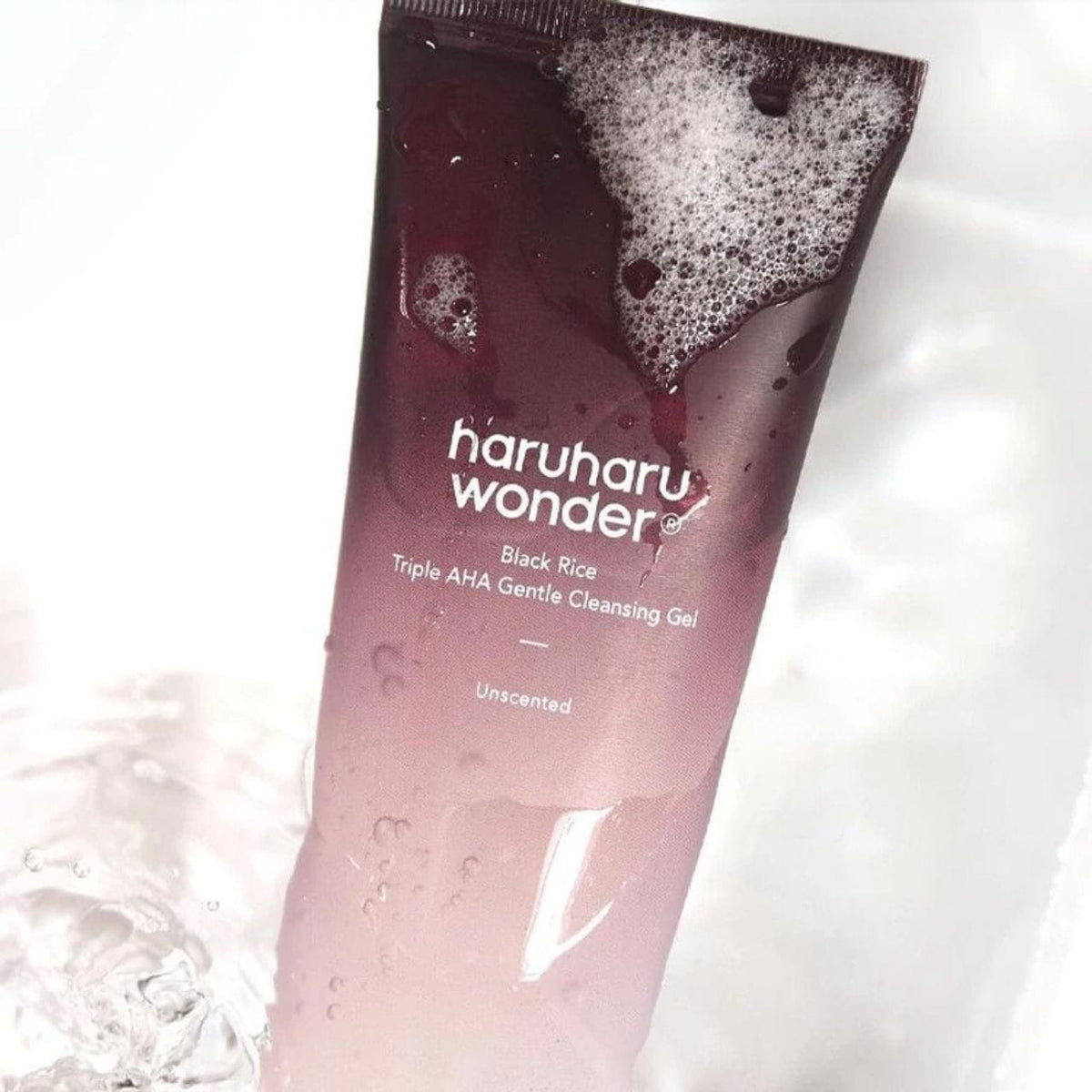 HaruHaru Wonder Black Rice Triple AHA Gentle Cleansing Gel - 100 ml