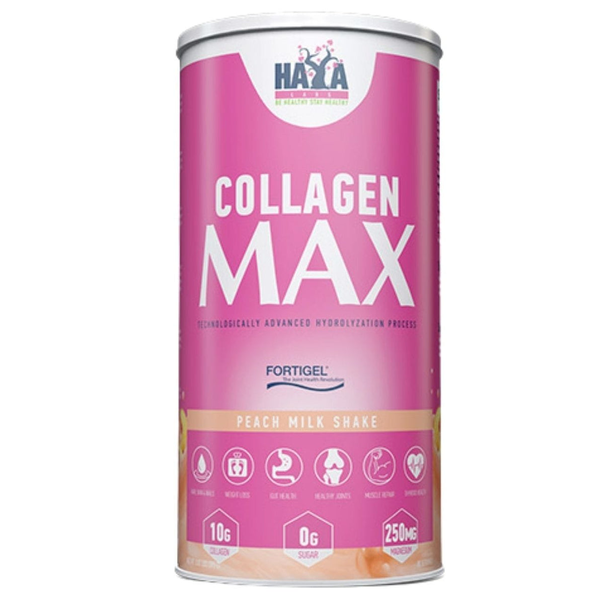 Haya Labs Collagen Max, Peach - 395 g