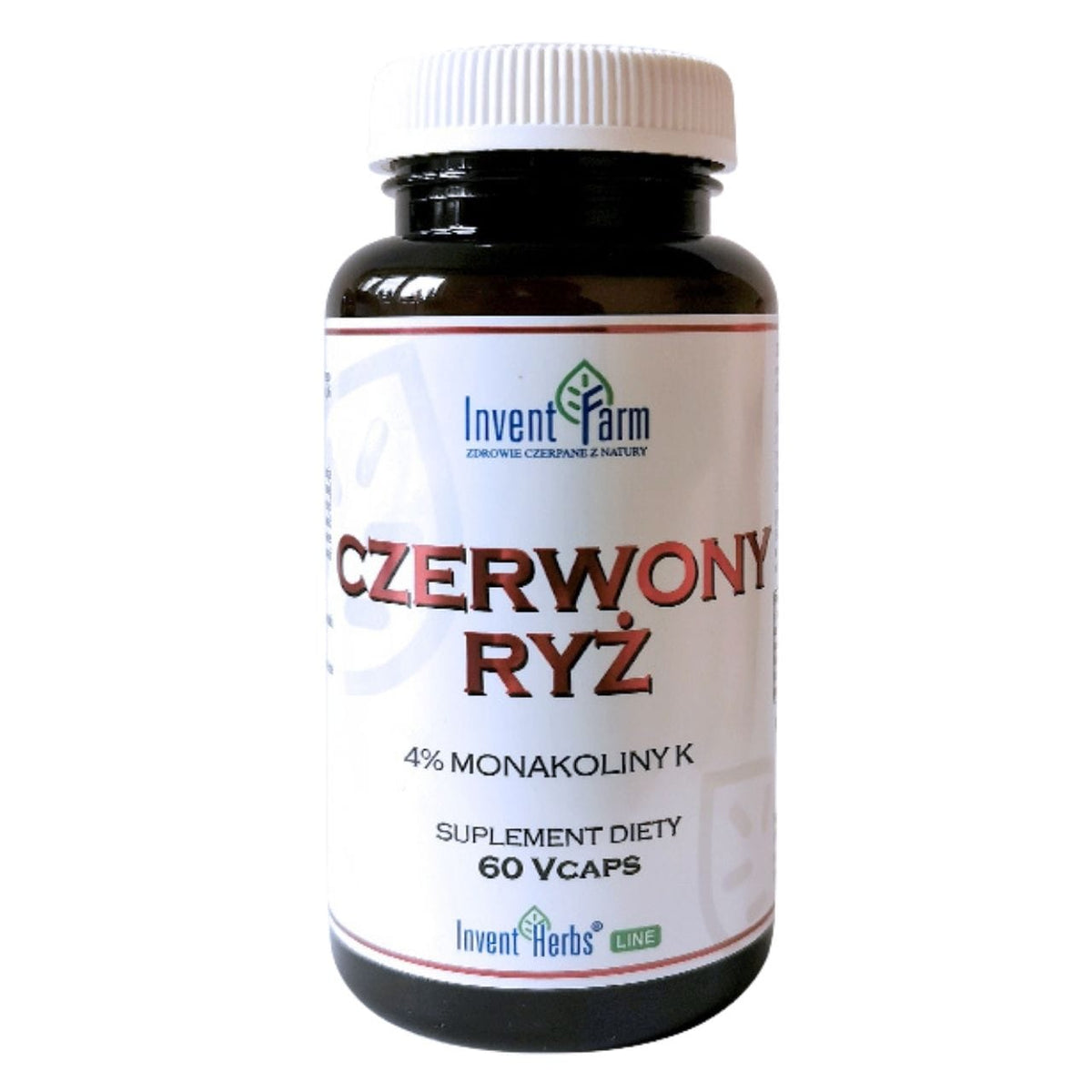 Invent Farm Red Rice – 60 Capsules
