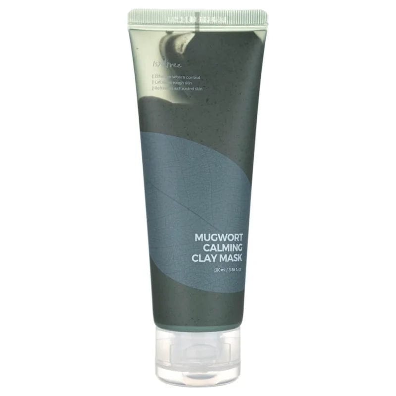 Isntree Real Mugwort Calming Clay Mask - 100 ml