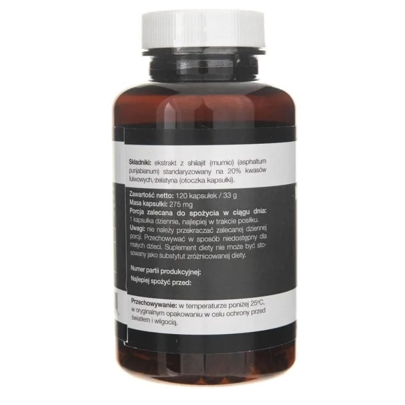 Medverita Mumio / Shilajit extract 20% Fulvic Acids - 120 Capsules