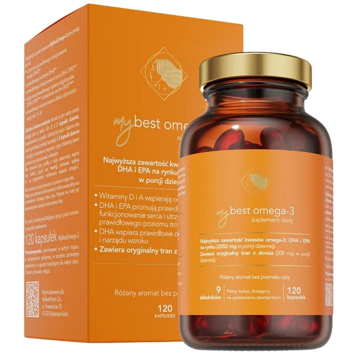 MyBestPharm MyBestOmega-3 - 120 Capsules