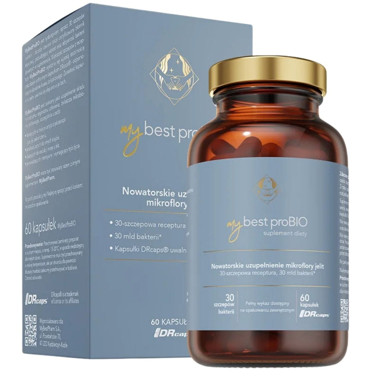 MyBestPharm MyBestProBIO 30 Strains - 60 Capsules