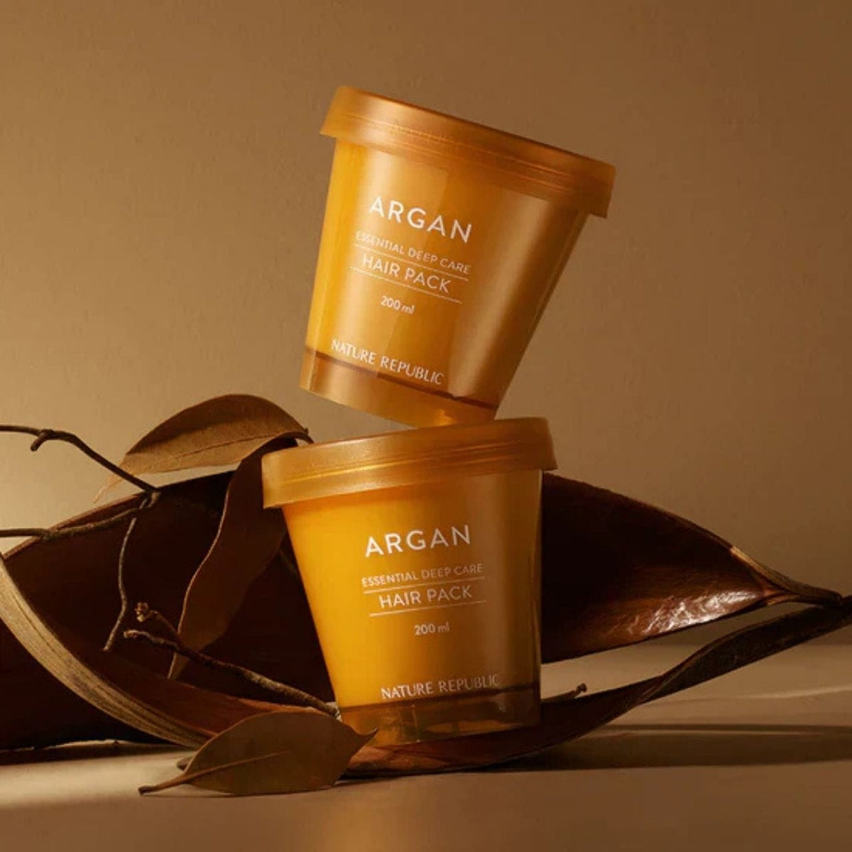 Nature Republic Argan Essential Moisturising Hair Mask - 200 ml