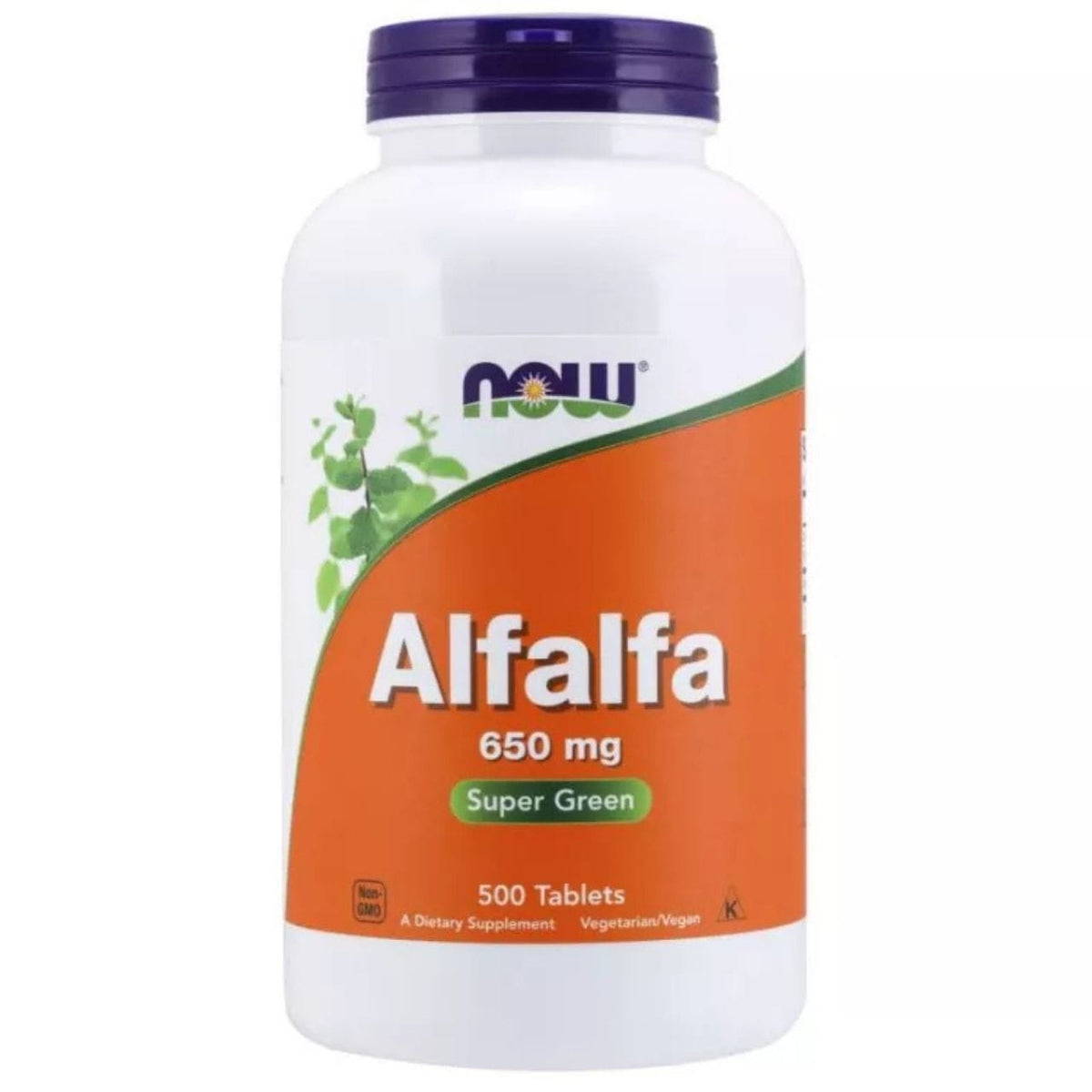 NOW Foods Alfalfa 650 mg - 500 Tablets