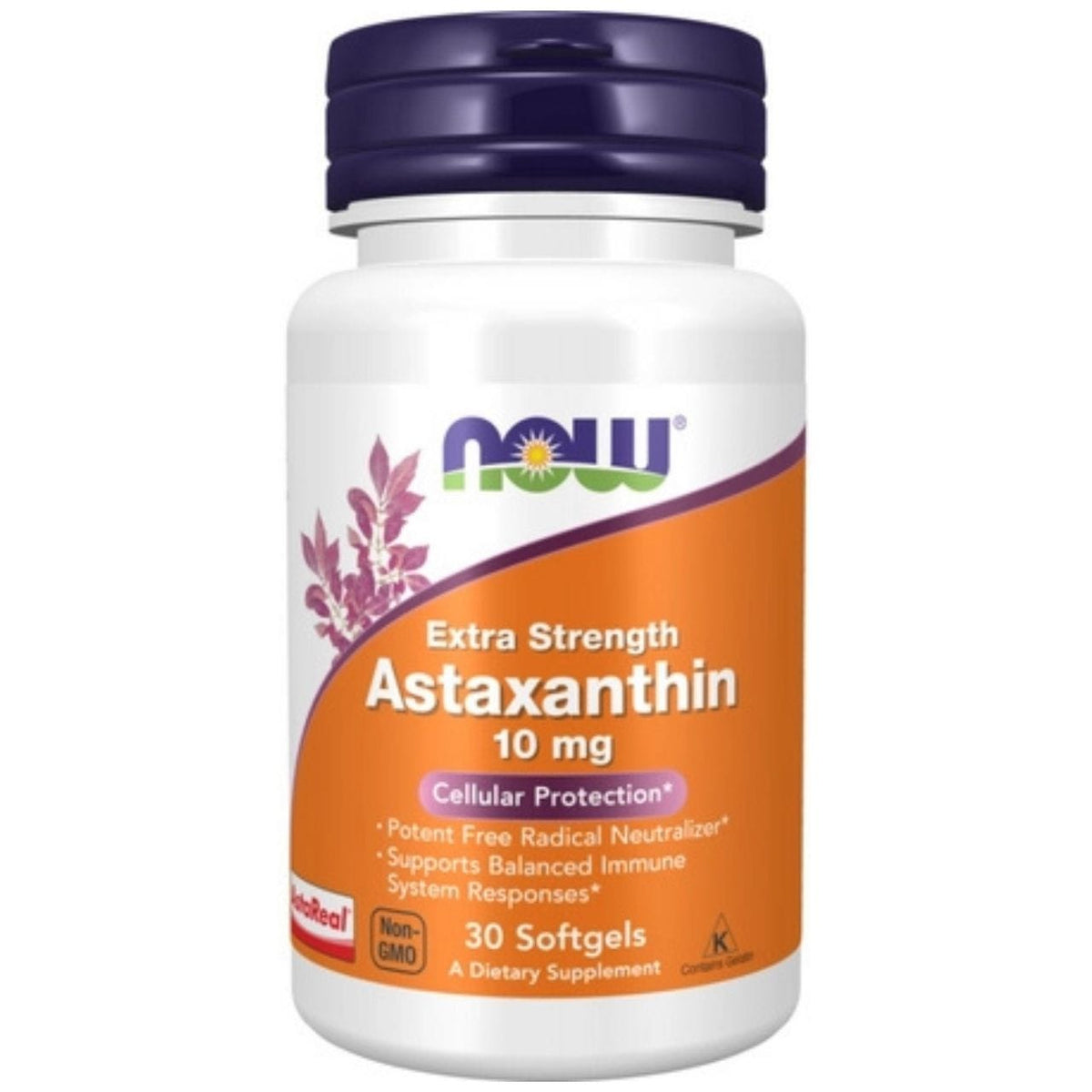 Now Foods Astaxanthin Extra Strength 10 mg - 30 Softgels