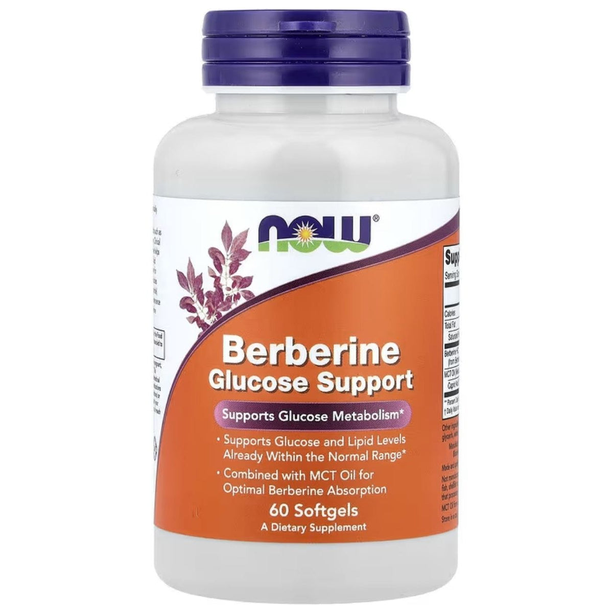 Now Foods Berberine Glucose Support - 60 Softgels
