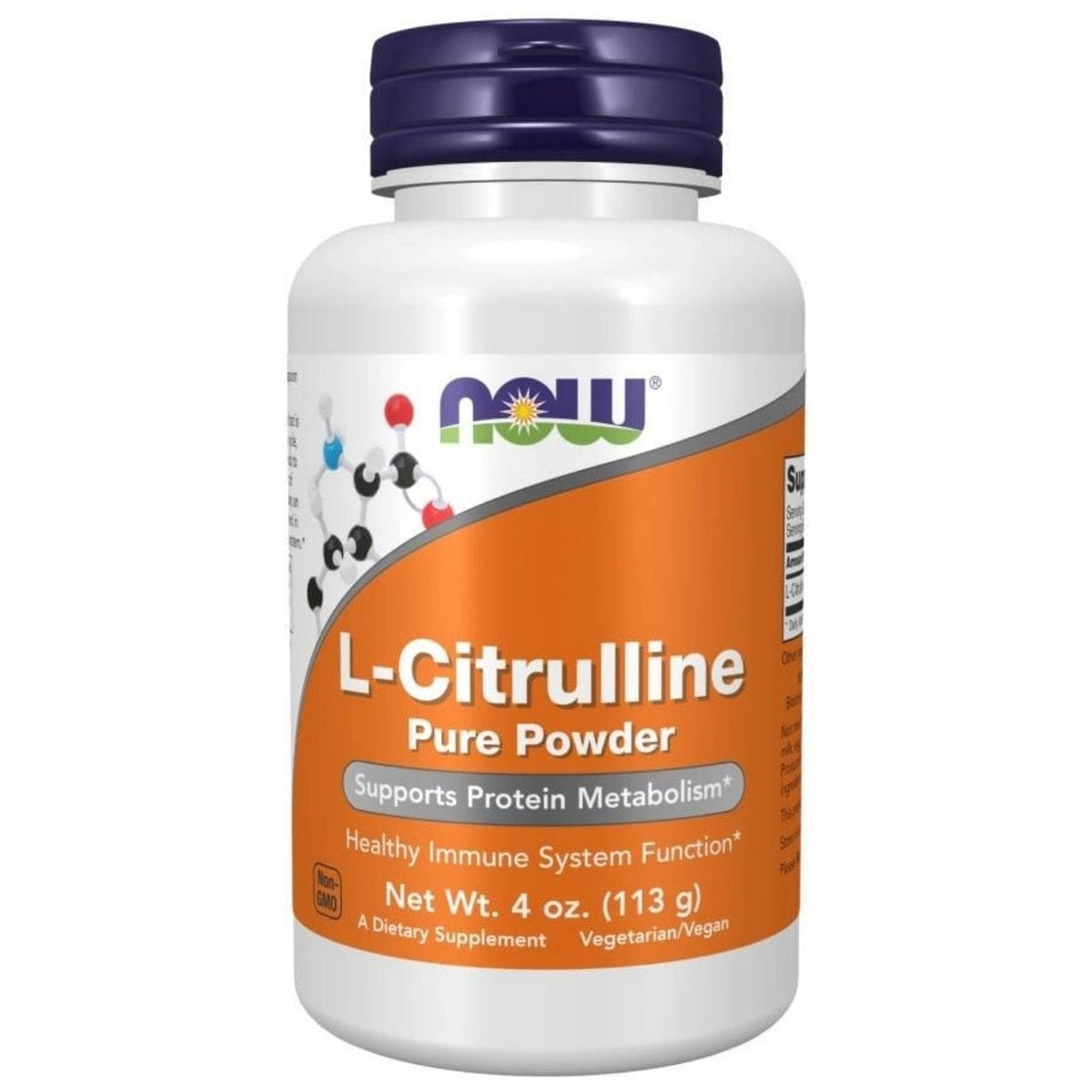 NOW Foods L-Citrulline Pure Powder - 113 g