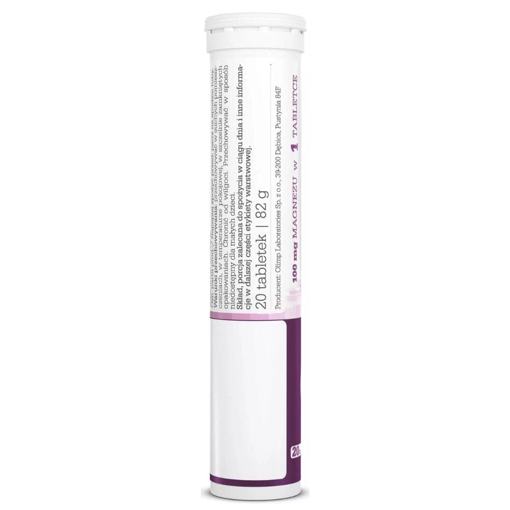 Olimp Chela-Mag B6®, Magnesium + Vitamin B6, Orange - 20 Effervescent Tablets