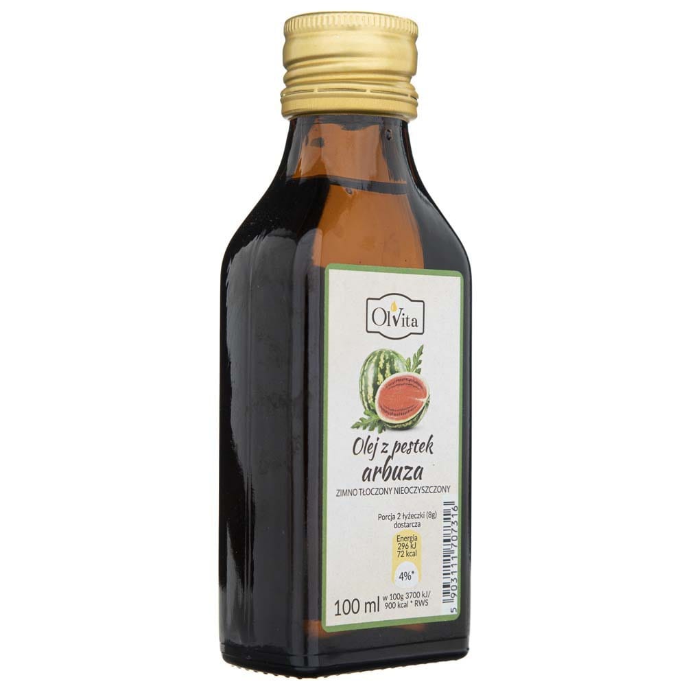 Olvita Watermelon Seed Oil Cold Pressed Unpurified - 100 ml