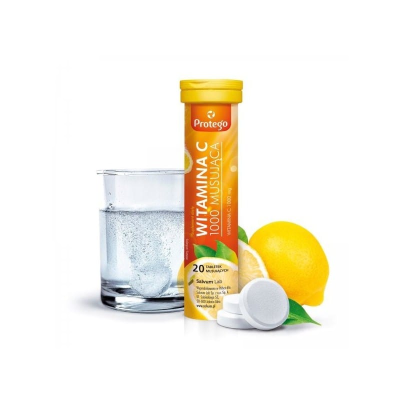 Protego Vitamin C 1000 - 20 Effervescent tablets