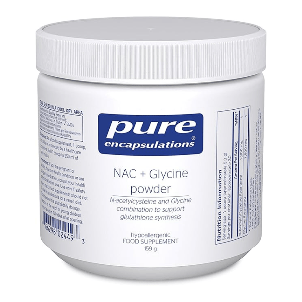 Pure Encapsulations NAC + Glycine Powder - 159 g