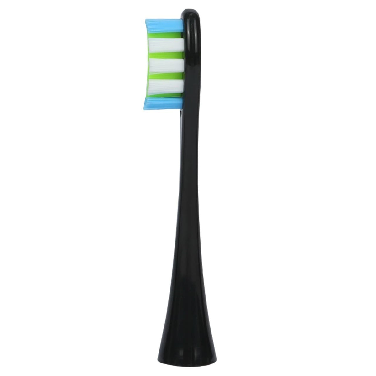 Puries Wave Black Electric Toothbrush Heads for Oclean - 4 Pieces