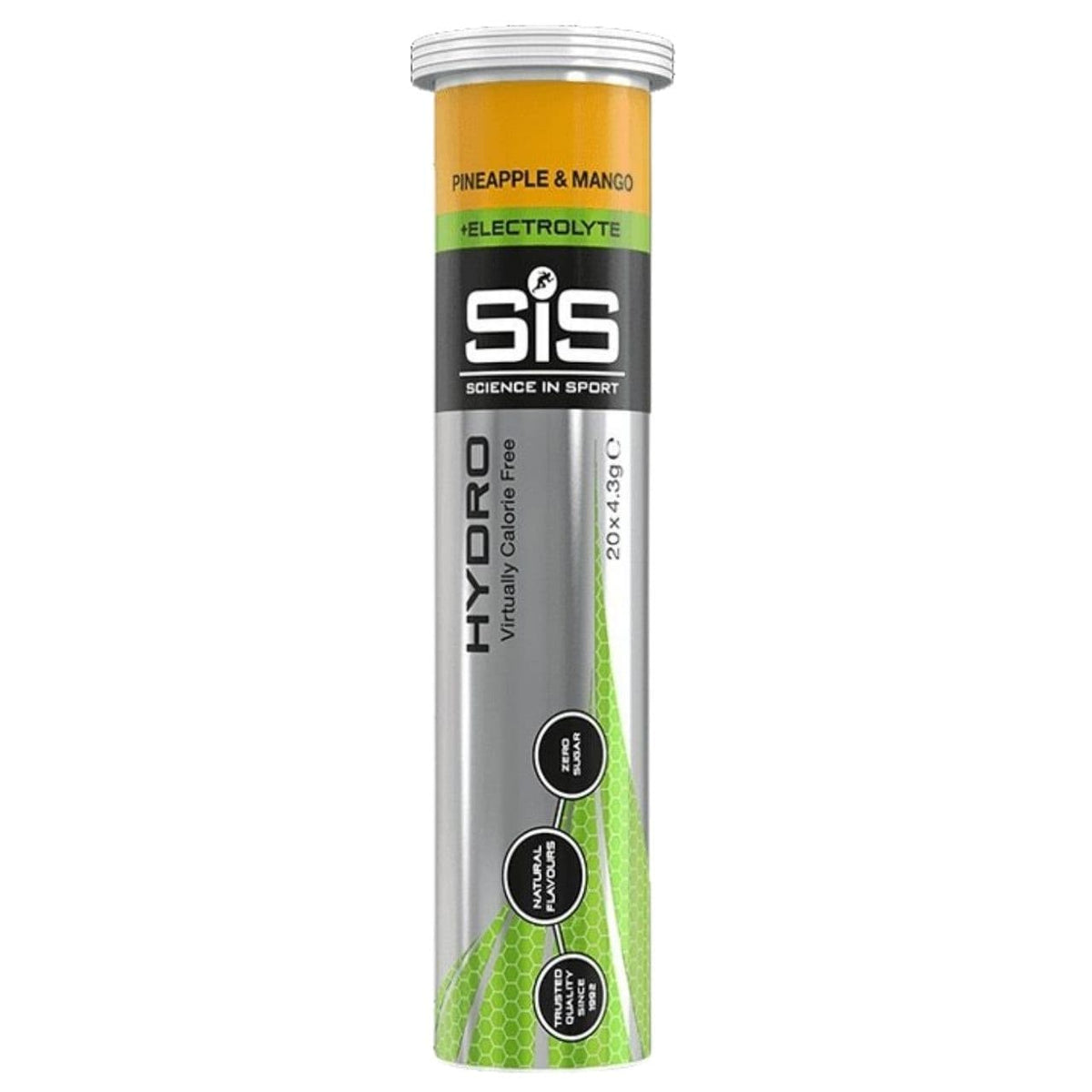 SIS Hydro Electrolytes, Pineapple-Mango – 20 Effervescent Tablets