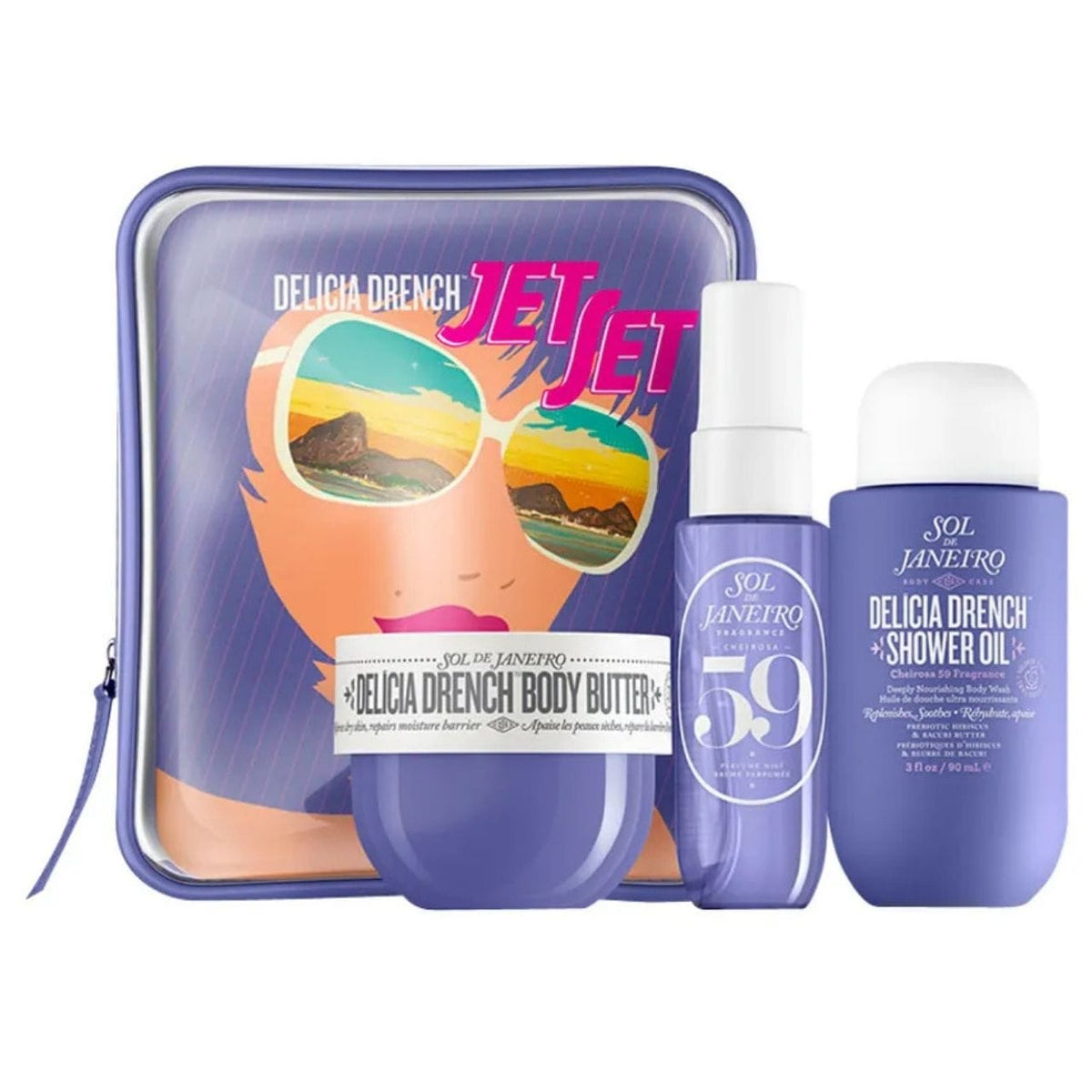 Sol de Janeiro Delicia Drench Jet Set - 3 Pieces