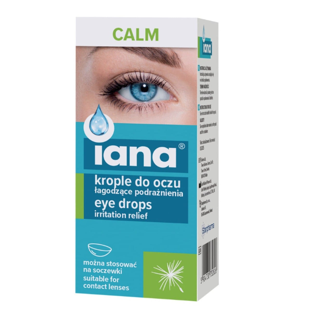Starpharma Iana Calm Soothing Eye Drops - 10 ml