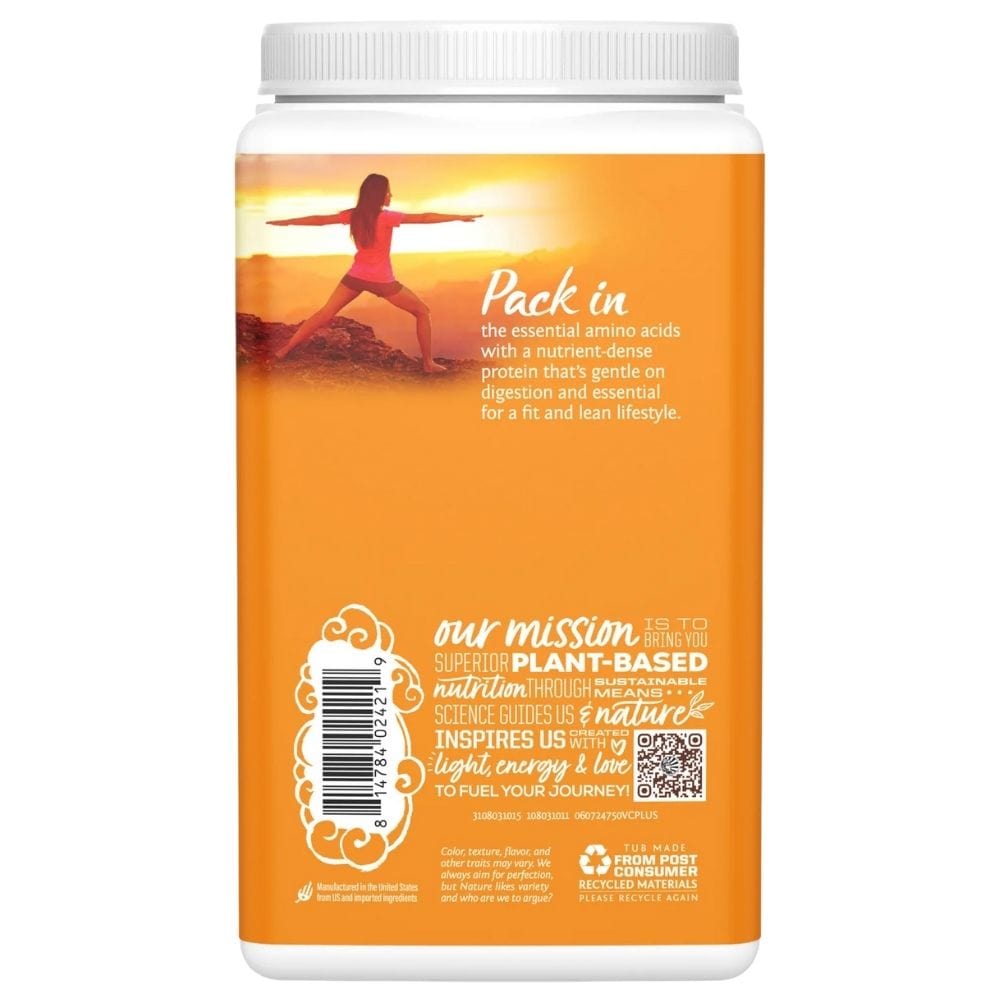 Sunwarrior Classic Plus Protein, Plant Protein, Vanilla - 750 g