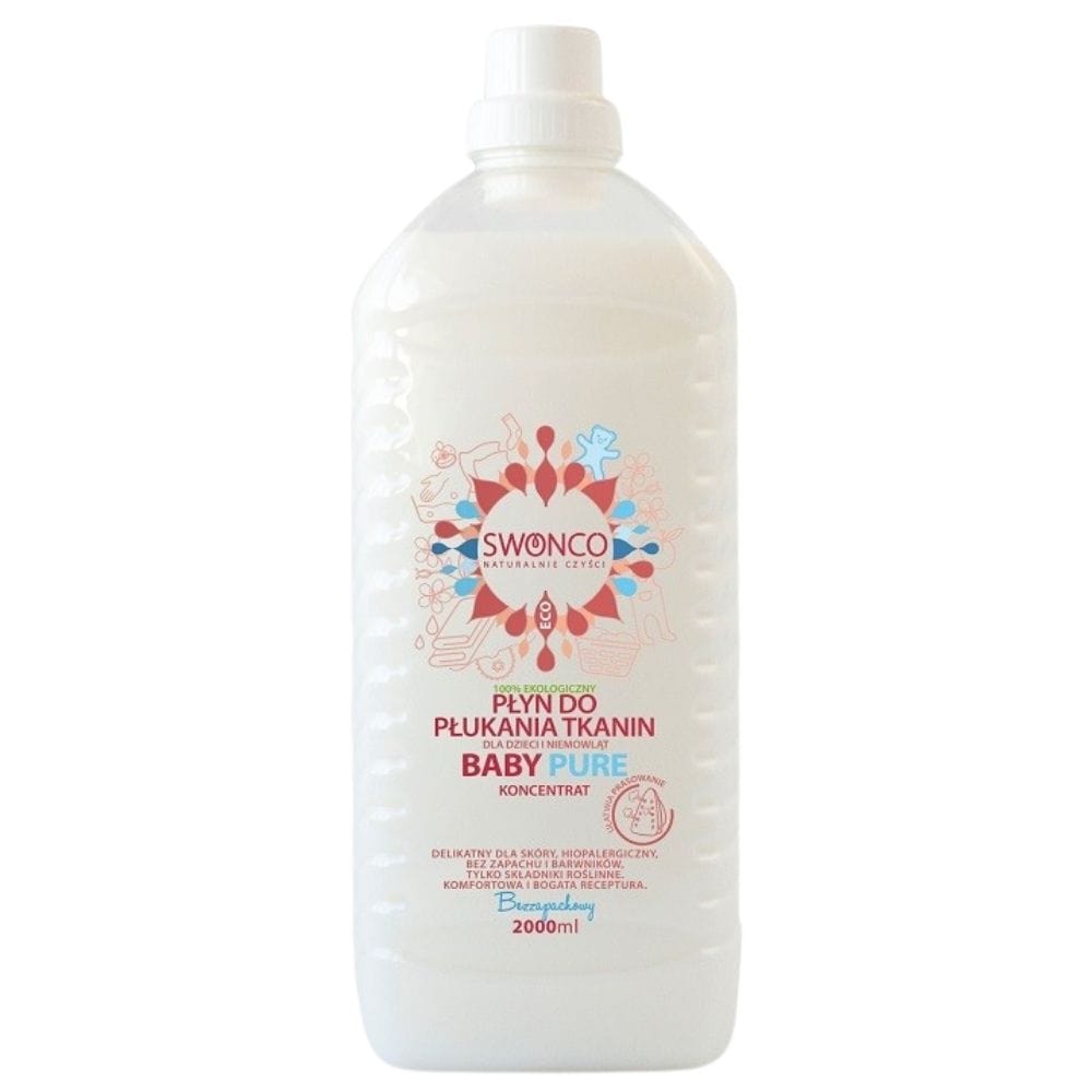 Swonco Fabric Softener Baby Pure, Unscented - 2000 ml