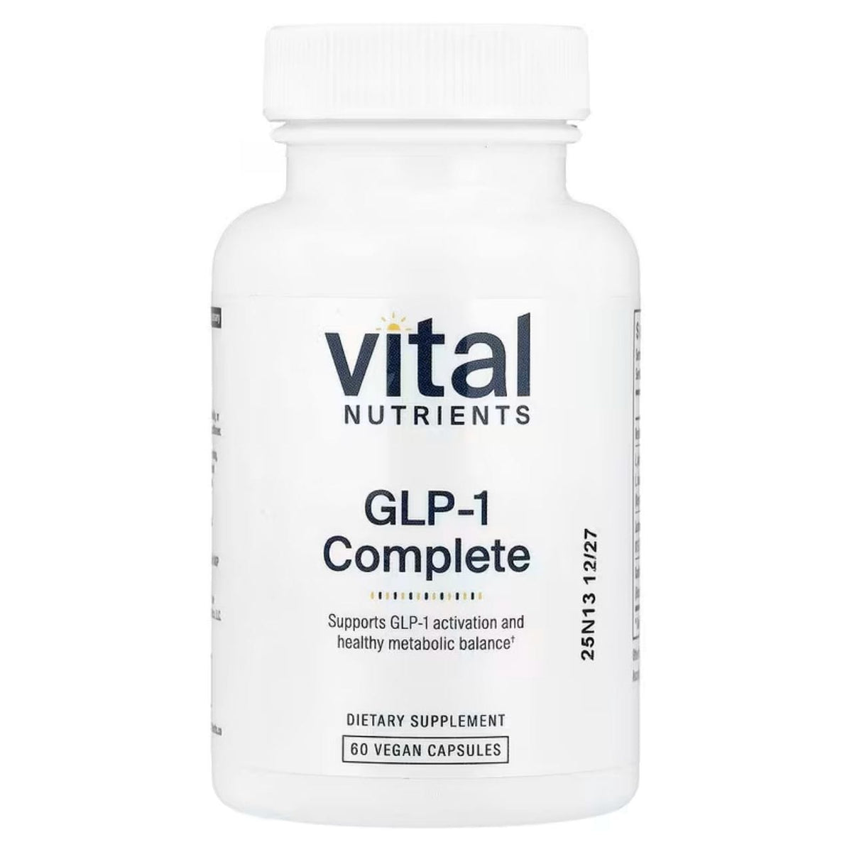 Vital Nutrients GLP-1 Complete, Resistant Starch and Probiotic Complex - 60 Vegan Capsules