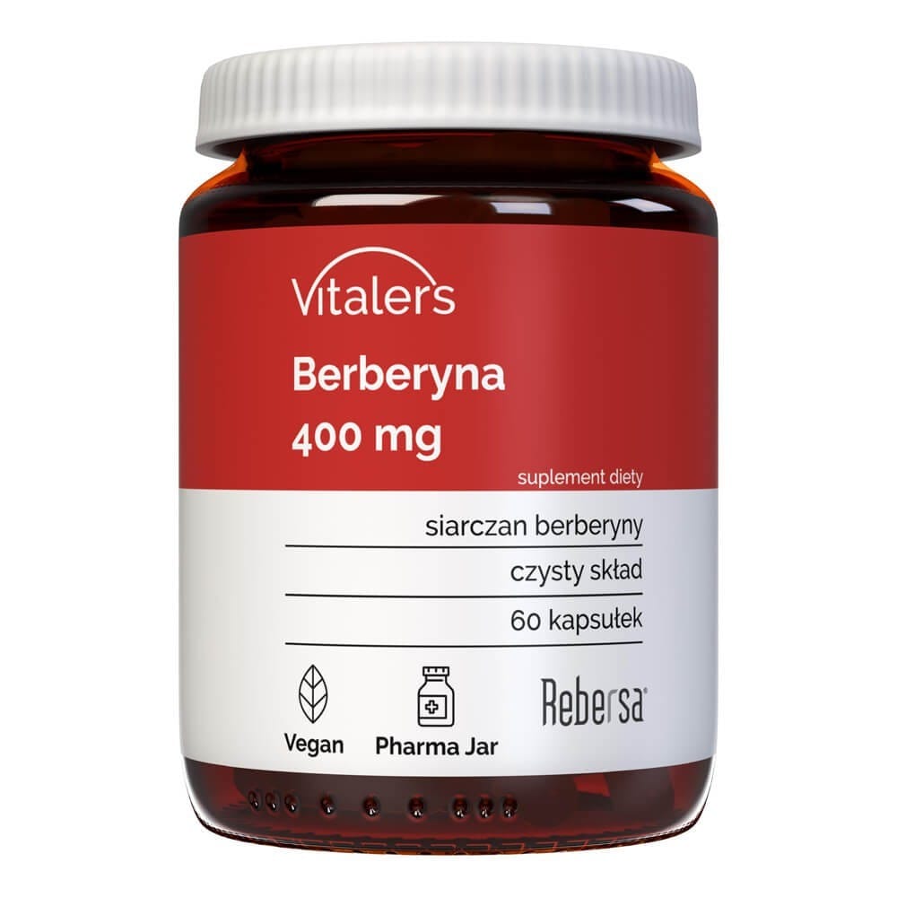Vitaler's Berberine (Barberry) 400 mg - 60 Capsules