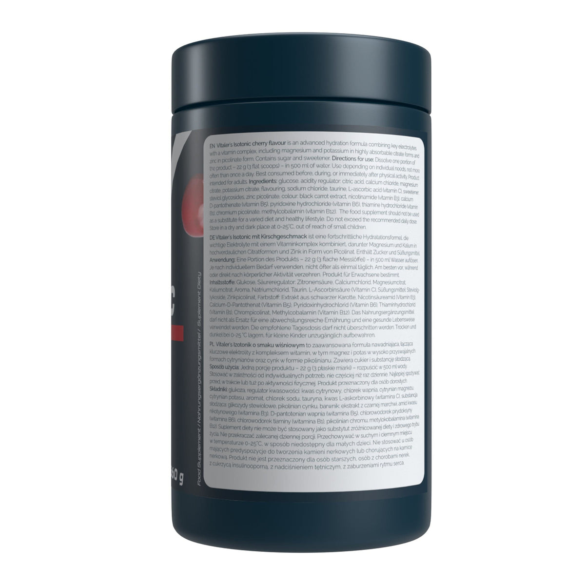 Vitaler's Sport Isotonic Drink, Cherry - 660 g
