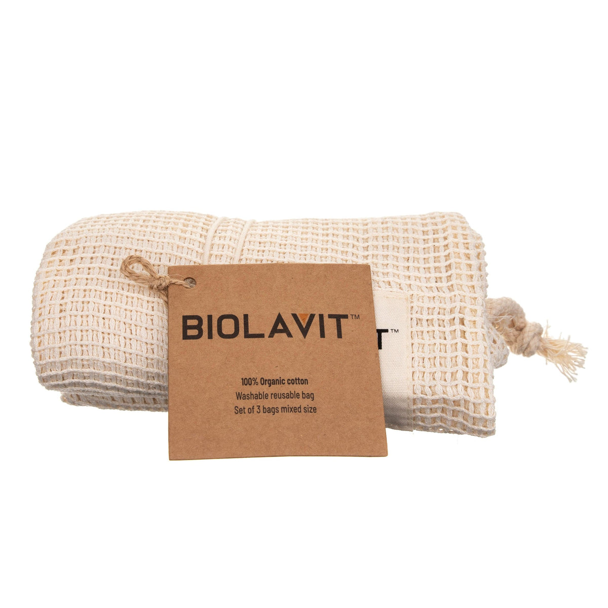 Bilovit Zero Waste Shopping Bag set - 3 pieces
