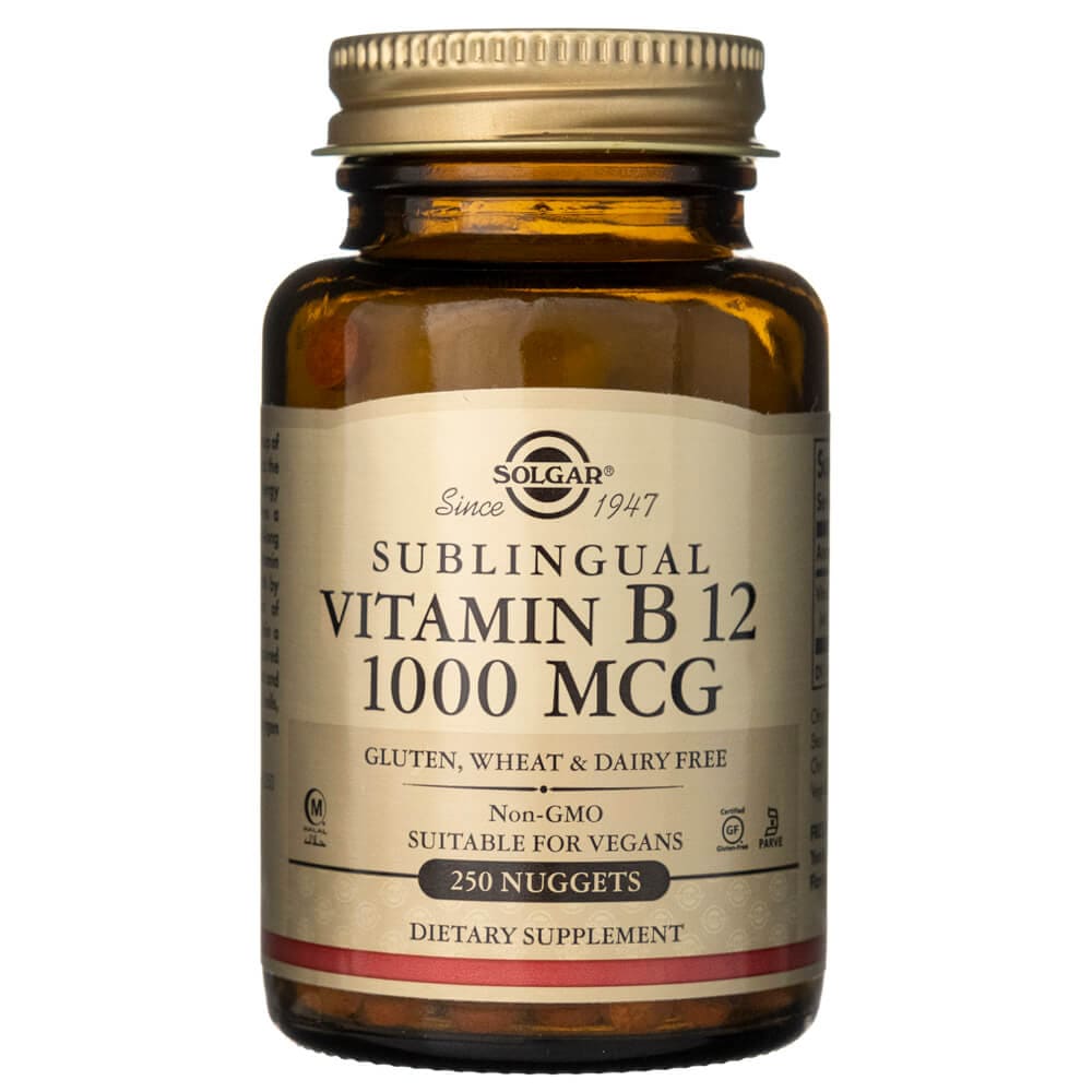 Solgar Vitamin B12 1000 mcg - 250 Tablets