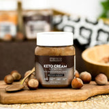 BeKeto Keto Cream with MCT Oil, Hazelnut - 250 g