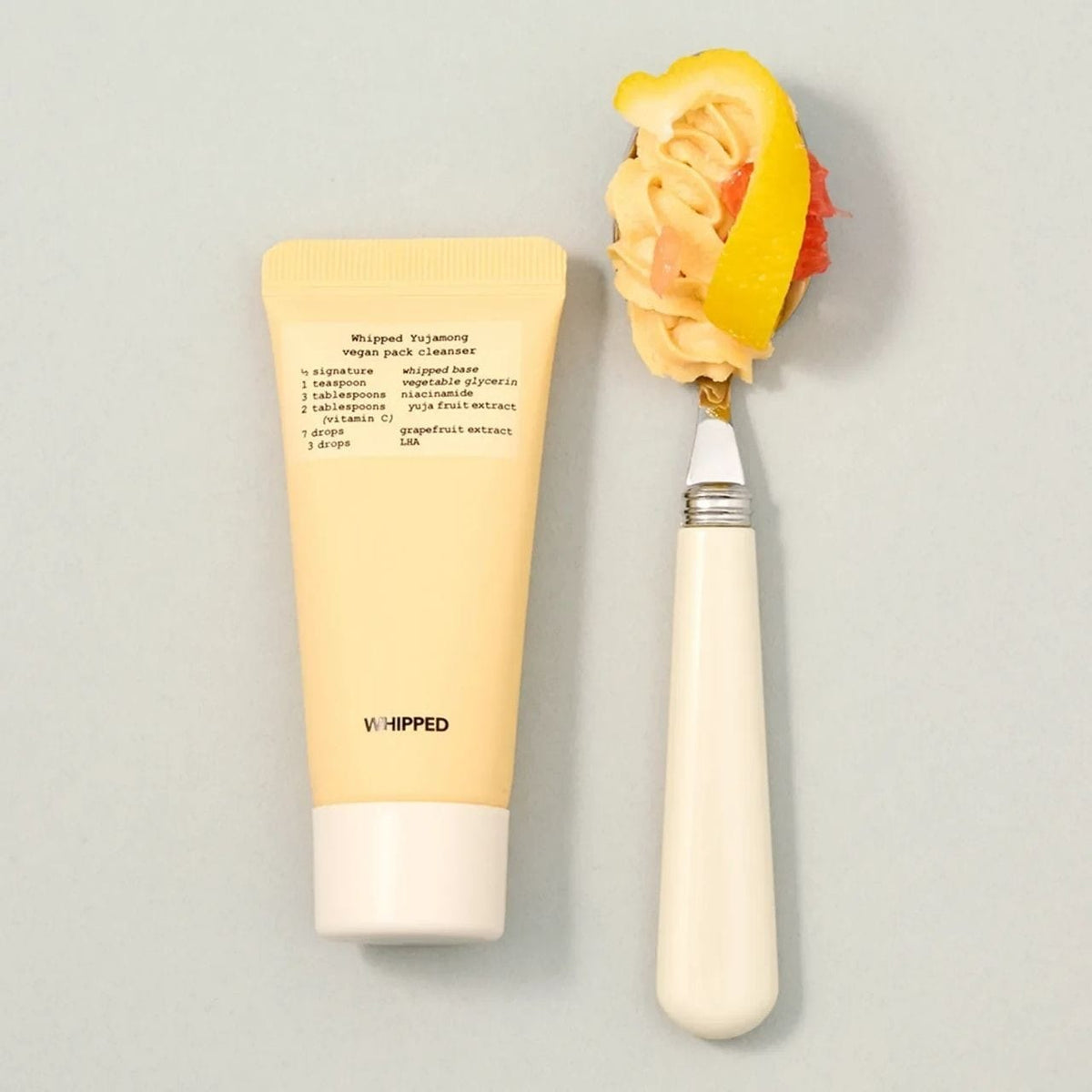 WHIPPED Vegan Yujamong Pack Cleanser Cleansing Foam Mask - 130 g