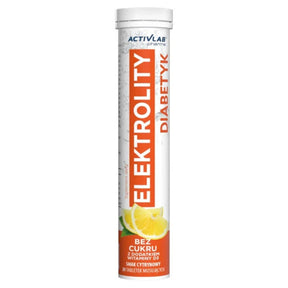 Activlab Pharma Electrovit for Diabetics, Lemon - 20 Effervescent Tablets