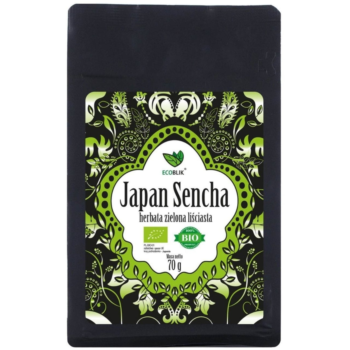 Aliness Japan Sencha Organic Loose Leaf Tea - 70 g