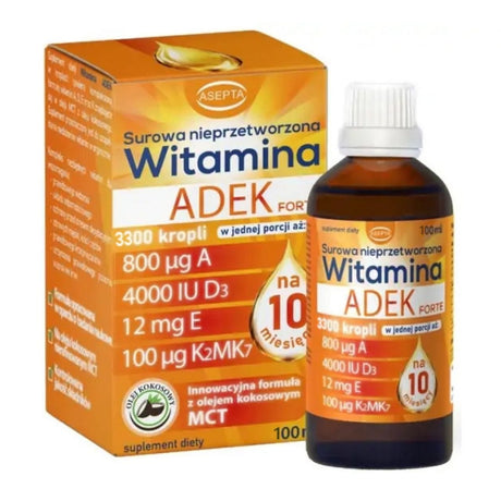 Asepta Vitamin ADEK Forte Drops - 100 ml