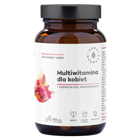 Aura Herbals Multivitamin for Women, Microcapsules - 60 Capsules