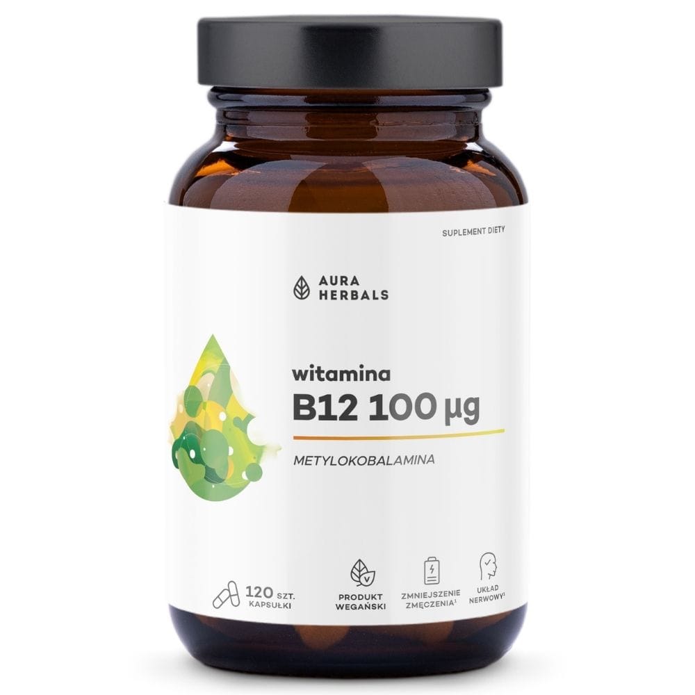 Aura Herbals Vitamin B12 100 mcg - 120 Capsules