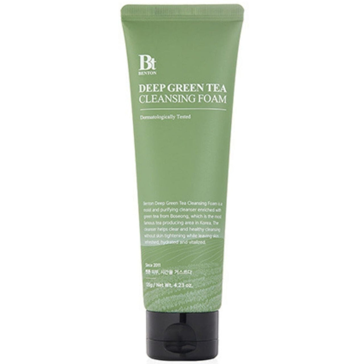 Benton Deep Green Tea Cleansing Foam - 120 g