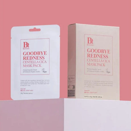 Benton Goodbye Redness Centella Soothing Sheet Mask – 10 Pieces