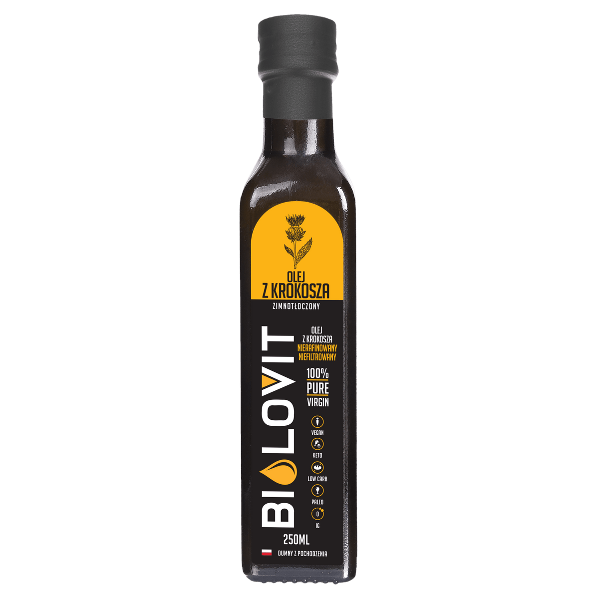 Bilovit Safflower Oil Cold Pressed - 250 ml