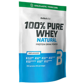 BioTech USA 100% Pure Whey Protein Powder, Natural - 400 g