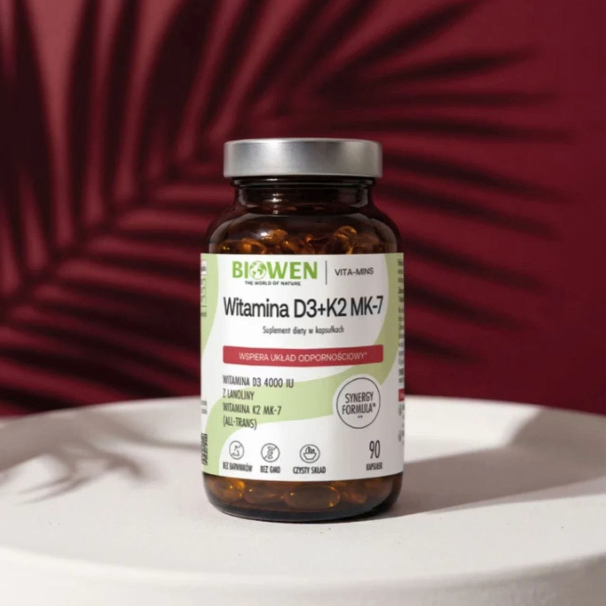 Biowen Vitamin D3 + K2mK7 - 90 Capsules