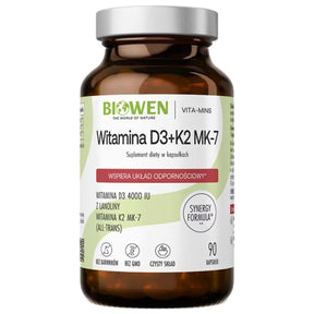 Biowen Vitamin D3 + K2mK7 - 90 Capsules
