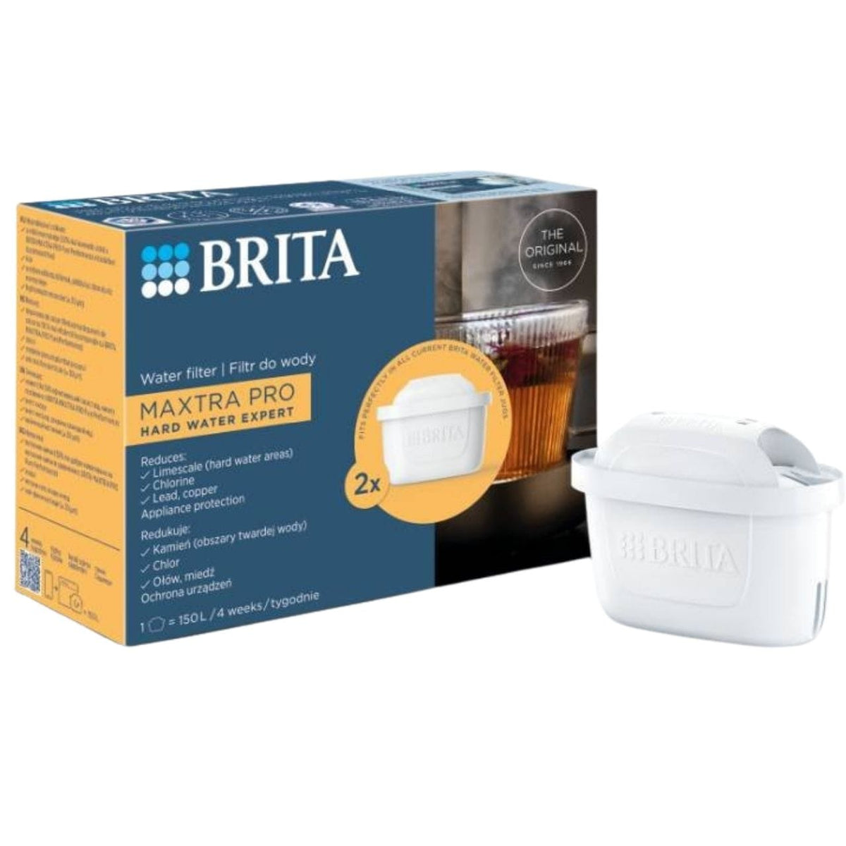 Brita Maxtra Pro Hard Water Expert Cartidges - 2 Pieces