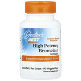 Doctor's Best High Potency Bromelain 3000 GDU - 90 Veg Capsules
